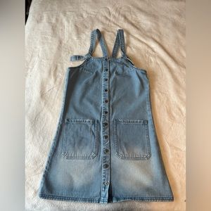 Billabong denim dress with button closure